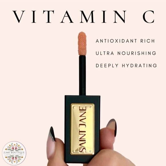 Saint Jane Luxury Lip Shine – Longwear Hydration Lip Oil with Vitamin C … - Picture 6 of 10